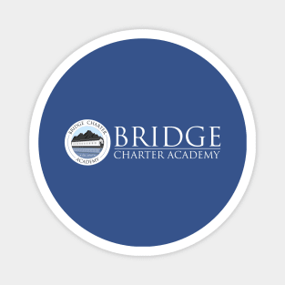 Bridge Charter Academy (White Logo) Magnet